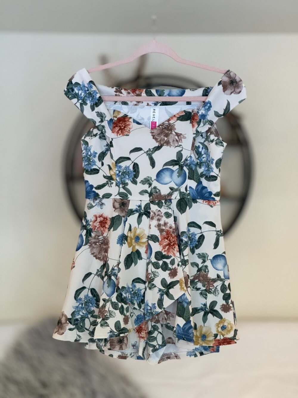 Rebellia Floral Romper